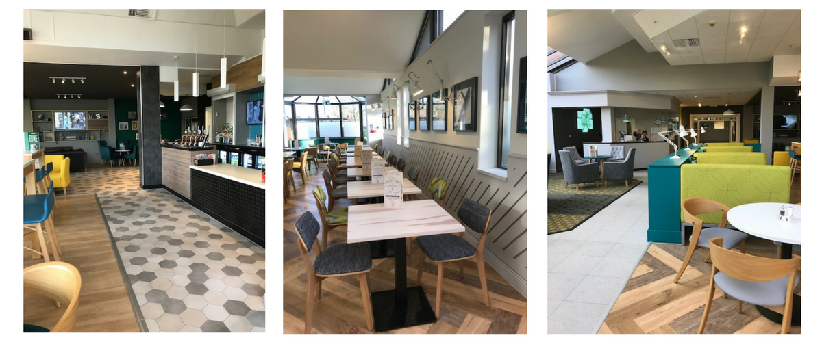 Holiday Inn Leamington Spa open lobby